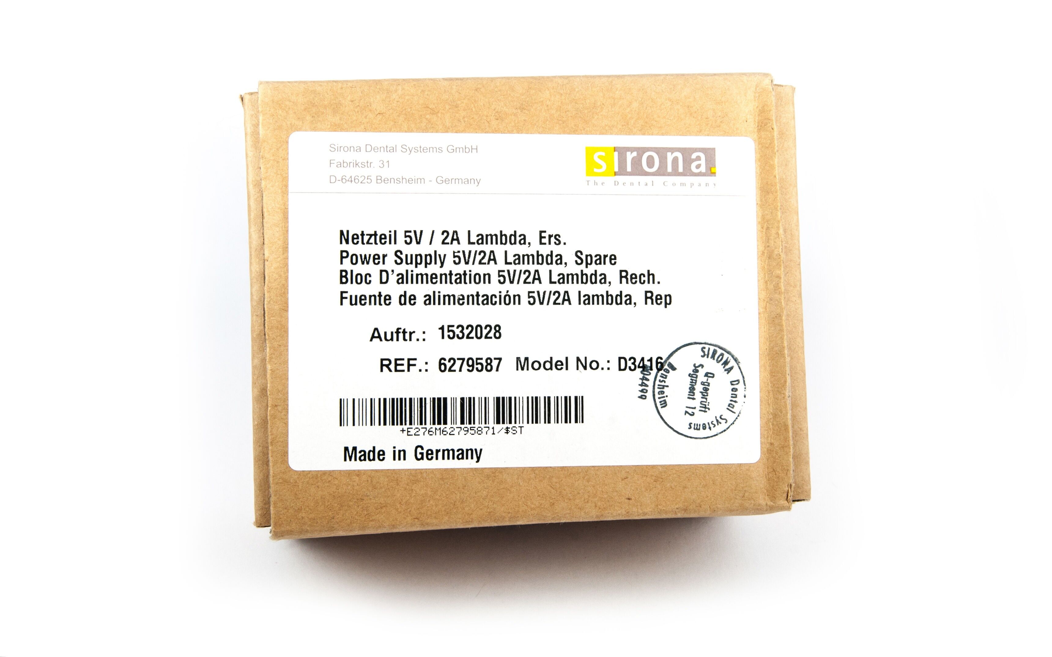 Sirona Netzteil 5V / 2A Lambda, Ers. Sirona Netzteil 5V / 2A Lambda, Ers.