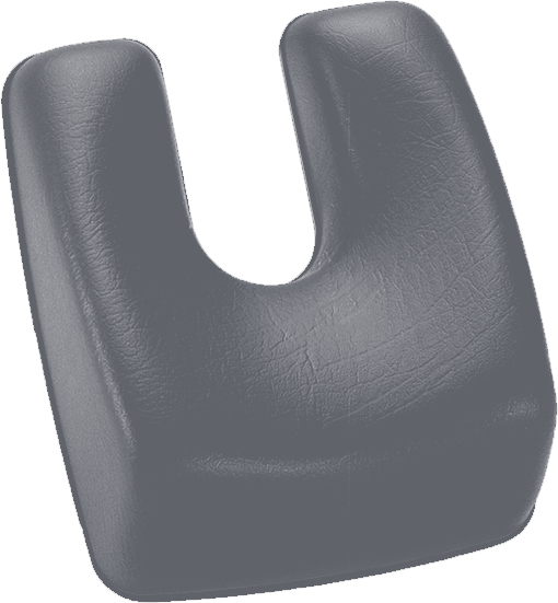 U-Kopfpolster mit Magnet-Sirona Ultradent/Mikrona anthracite grey 7502