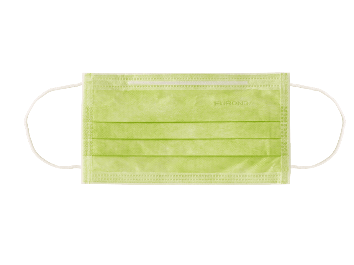Euronda Monoart Mundschutz Pro 3, mit Gummizug